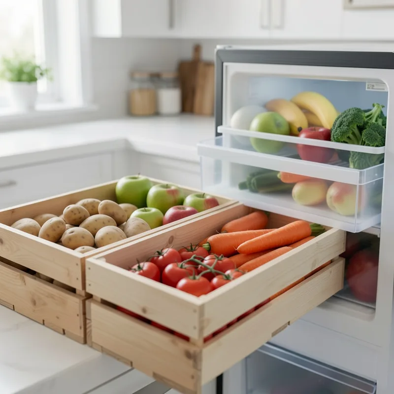 Comment conserver les fruits et légumes plus longtemps : le guide par famille
