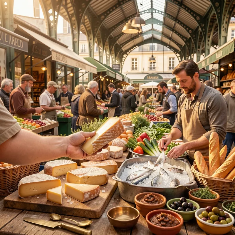 Marchés gourmands en France : 12 adresses à visiter en 2026